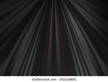 Dark Silver, Gray vector layout with flat lines. Blurred decorative design in simple style with lines. Pattern for business booklets, leaflets.