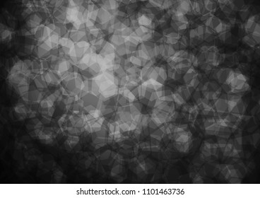 Dark Silver, Gray vector low poly pattern. An elegant bright illustration with gradient. The template can be used as a background for cell phones.