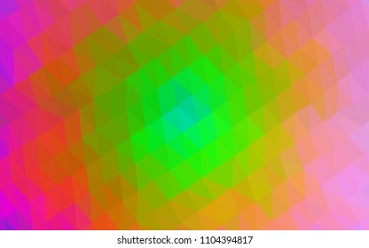 Dark Silver, Gray vector low poly background. Creative illustration in halftone style with gradient. A completely new template for your business design.