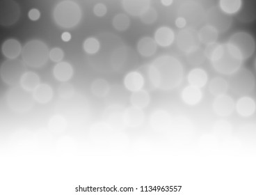 Dark Silver, Gray vector modern bokeh pattern. Shining colorful illustration in a Brand new style. The template can be used for your brand book.