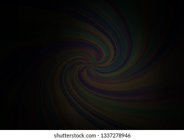 Dark Silver, Gray vector modern bokeh pattern. Modern geometrical abstract illustration with gradient. The blurred design can be used for your web site.