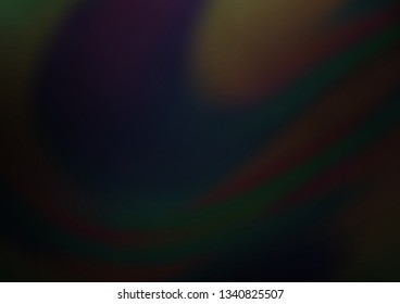 Dark Silver, Gray vector modern elegant background. A vague abstract illustration with gradient. The template can be used for your brand book.