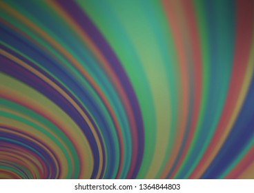 Dark Silver, Gray vector modern bokeh pattern. A completely new color illustration in a bokeh style. The best blurred design for your business.