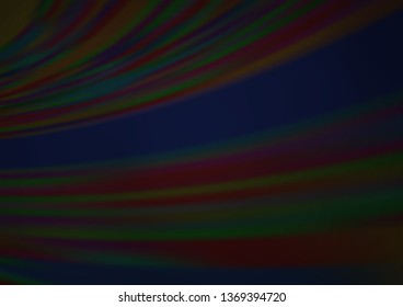 Dark Silver, Gray vector modern elegant background. Modern geometrical abstract illustration with gradient. The template can be used for your brand book.
