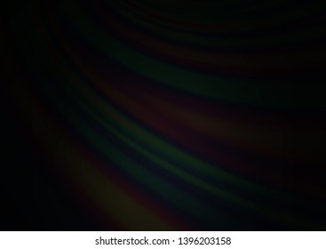 Dark Silver, Gray vector modern bokeh pattern. Modern geometrical abstract illustration with gradient. The best blurred design for your business.