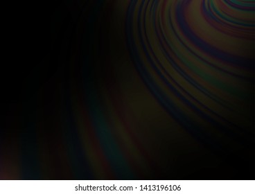 Dark Silver, Gray vector modern elegant background. Colorful abstract illustration with gradient. A completely new template for your design.