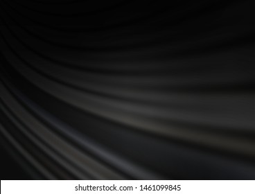 Dark Silver, Gray vector modern bokeh pattern. Shining colorful illustration in a Brand new style. The blurred design can be used for your web site.