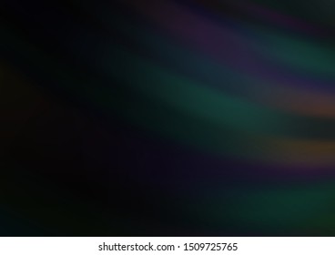 Dark Silver, Gray vector modern bokeh pattern. An elegant bright illustration with gradient. Brand new style for your business design.