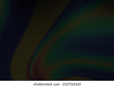 Dark Silver, Gray vector modern elegant background. Colorful illustration in abstract style with gradient. A completely new template for your design.