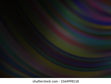 Dark Silver, Gray vector modern elegant background. Modern geometrical abstract illustration with gradient. Brand new style for your business design.