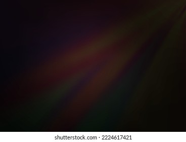 Dark Silver, Gray vector modern bokeh pattern. A vague abstract illustration with gradient. A new texture for your design.