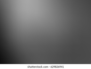 Dark Silver, Gray vector modern elegant abstract background with gradient. Brand-new colored template in blurry style. 