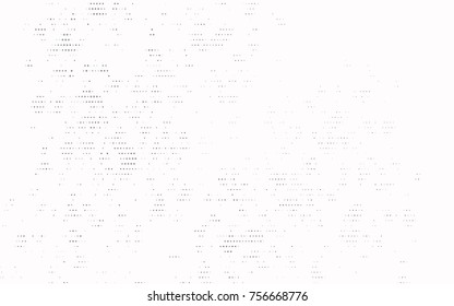 Dark Silver, Gray vector modern geometrical circle abstract background. Dotted texture template. Geometric pattern in halftone style with gradient. 