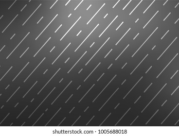 Dark Silver, Gray vector natural abstract background. Blurred decorative design in Indian style with Zen tangles. The doodle design can be used for your web site.