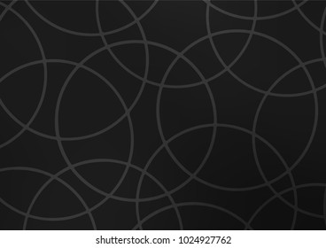 Dark Silver, Gray vector natural abstract background. Geometric doodle illustration in Origami style with gradient. The pattern can be used for wallpapers and coloring books.