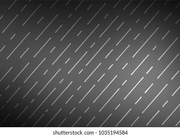 Dark Silver, Gray vector natural abstract pattern. Blurred decorative design in Indian style with Zen tangles. The best blurred design for your business.