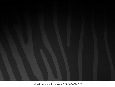 Dark Silver, Gray vector natural abstract pattern. A completely new color illustration in doodle style. A completely new template for your business design.