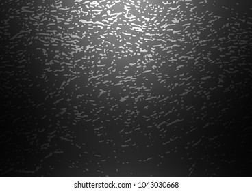 Dark Silver, Gray vector natural elegant texture. Creative illustration in blurred style with doodles and Zen tangles. The textured pattern can be used for website.