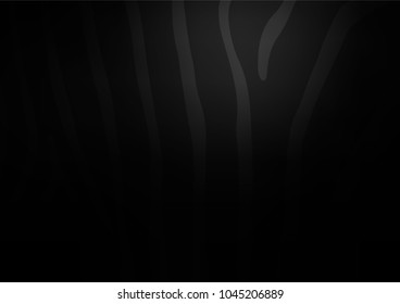 Dark Silver, Gray vector natural elegant texture. Modern geometrical abstract illustration with doodles. The pattern can be used for heads of websites and designs.