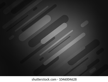 Dark Silver, Gray vector natural abstract pattern. Ethnic elegant natural pattern with gradient. The pattern can be used for heads of websites and designs.