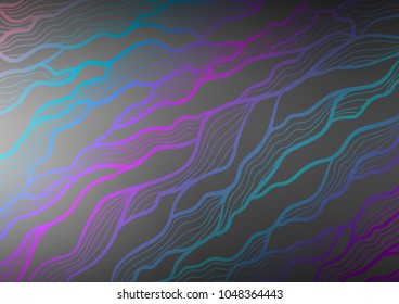 Dark Silver, Gray vector natural abstract texture. Ethnic elegant natural pattern with gradient. A completely new template for your business design.