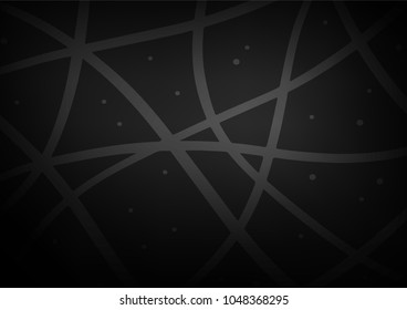 Dark Silver, Gray vector natural elegant texture. An elegant bright illustration with lines in Natural style. The doodle design can be used for your web site.