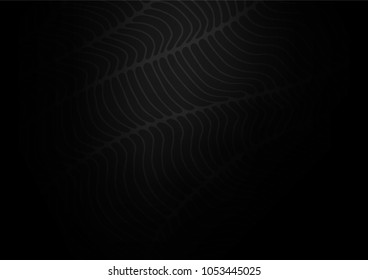 Dark Silver, Gray vector natural elegant texture. An elegant bright illustration with lines in Natural style. Brand-new style for your business design.