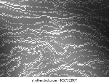 Dark Silver, Gray vector natural elegant pattern. A completely new color illustration in doodle style. The elegant pattern can be used as a part of a brand book.