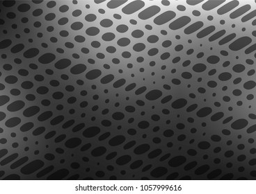 Dark Silver, Gray vector natural abstract pattern. Blurred decorative design in Indian style with Zen tangles. The elegant pattern can be used as a part of a brand book.