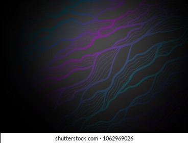 Dark Silver, Gray vector natural abstract background. Sketchy hand drawn doodles on blurred background. The textured pattern can be used for website.