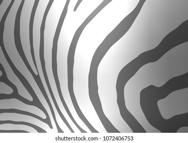 Dark Silver, Gray vector natural abstract texture. Decorative shining illustration with doodles on abstract template. The template can be used as a background for cell phones.