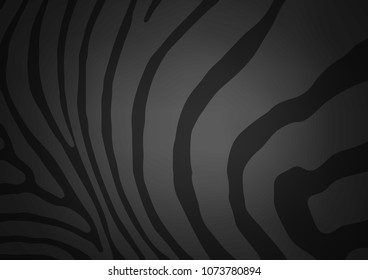 Dark Silver, Gray vector natural abstract background. A completely new color illustration in doodle style. The template can be used as a background for cell phones.