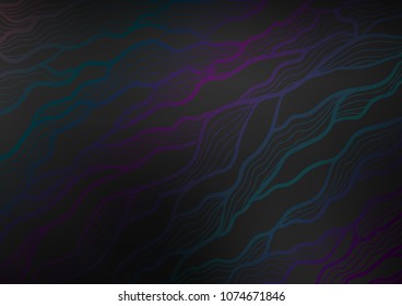Dark Silver, Gray vector natural elegant template. Modern geometrical abstract illustration with doodles. The pattern can be used for heads of websites and designs.