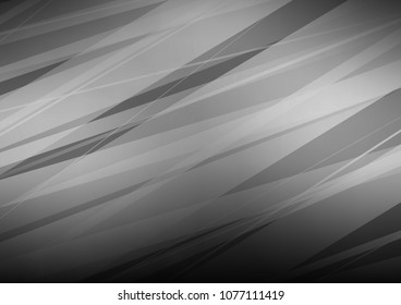 Dark Silver, Gray vector natural elegant pattern. An elegant bright illustration with lines in Natural style. Hand painted design for web, leaflet, textile.