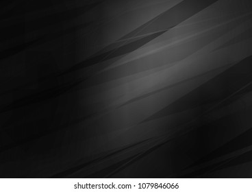 Dark Silver, Gray vector natural abstract template. Ethnic elegant natural pattern with gradient. The pattern can be used for wallpapers and coloring books.