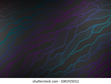 Dark Silver, Gray vector natural elegant background. A completely new color illustration in doodle style. Brand-new style for your business design.