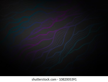 Dark Silver, Gray vector natural abstract background. Decorative shining illustration with doodles on abstract template. Hand painted design for web, leaflet, textile.