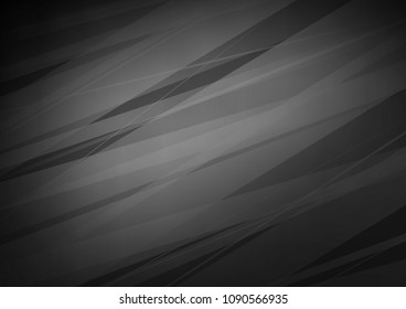 Dark Silver, Gray vector natural abstract texture. A completely new color illustration in doodle style. The best blurred design for your business.