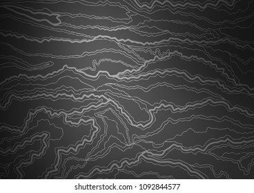 Dark Silver, Gray vector natural abstract texture. A vague abstract illustration with doodles in Indian style. Brand-new style for your business design.