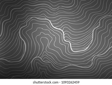 Dark Silver, Gray vector natural abstract texture. Ethnic elegant natural pattern with gradient. The best blurred design for your business.