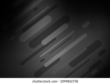 Dark Silver, Gray vector natural elegant background. An elegant bright illustration with lines in Natural style. The elegant pattern can be used as a part of a brand book.