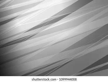 Dark Silver, Gray vector natural elegant background. Modern geometrical abstract illustration with doodles. A new texture for your design.