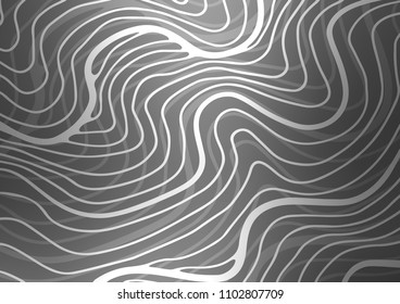 Dark Silver, Gray vector natural abstract pattern. An elegant bright illustration with lines in Natural style. The completely new template can be used for your brand book.