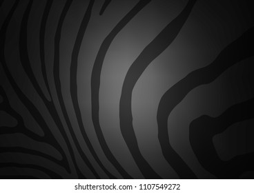 Dark Silver, Gray vector natural abstract pattern. Ethnic elegant natural pattern with gradient. Brand-new design for your business.