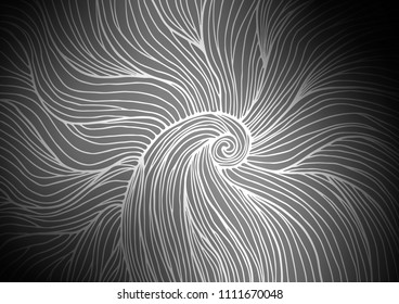 Dark Silver, Gray vector natural elegant template. An elegant bright illustration with lines in Natural style. The pattern can be used for heads of websites and designs.