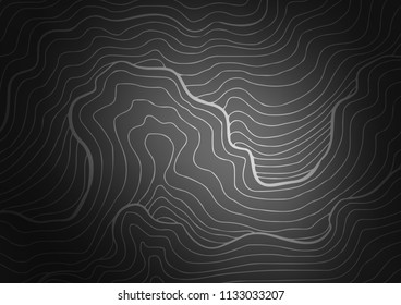 Dark Silver, Gray vector natural abstract texture. Colorful illustration in abstract style with doodles and Zen tangles. A new texture for your design.