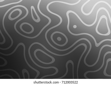 Dark Silver, Gray vector natural abstract pattern. Modern geometrical abstract illustration with doodles. The textured pattern can be used for website.