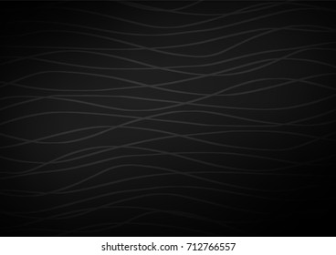 Dark Silver, Gray vector natural elegant pattern. Creative illustration in blurred style with doodles. A completely new template for your business design.