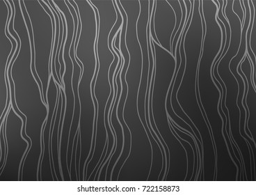 Dark Silver, Gray vector natural abstract template. Colorful illustration in abstract style with doodles and Zen tangles. A completely new design for your business.
