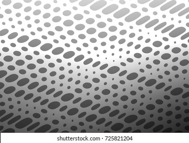 Dark Silver, Gray vector natural abstract template. Colorful illustration in abstract style with doodles and Zen tangles. Hand painted design for web, wrapping, wallpaper.
